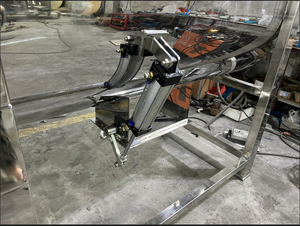 Ngang thép không gỉ công nghiệp thực phẩm khô bột Mixer/ Ribbon Máy xay sinh tố/bột trộn máy - Product Image 5