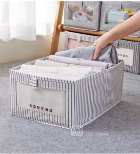 Boîtes de rangement en tissu personnalisées, tiroirs, cubes, conteneurs, grands bacs à vêtements, paniers de rangement pour la maison, boîte de rangement non tissée - Product Image 4