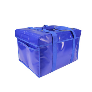 Sac fourre-tout <span class=keywords><strong>isotherme</strong></span> résistant à l'eau de plage pique-nique personnalisé sac à déjeuner thermique pliable sac de livraison de nourriture professionnel - Product Image 3