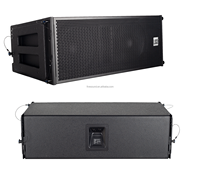 Système de sonorisation Line Array professionnel LM210 avec deux enceintes de 10 pouces en bois contreplaqué pour spectacles en plein air