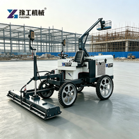 Machine de nivellement laser automatisée pour béton avec système de nivellement en une seule passe pour entrepôts logistiques