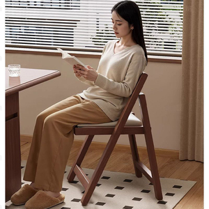 Sedia da Pranzo Moderna Imbottita <span class=keywords><strong>Pieghevole</strong></span> in Legno con Schienale Impilabile per Casa, Scuola, Magazzino, Campeggio e Uso Alberghiero L125 - Product Image 6