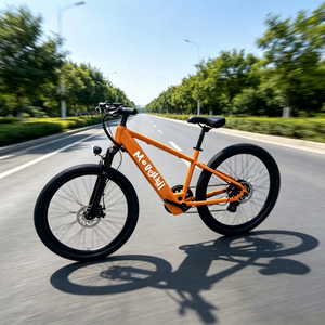 VTT électrique à batterie intégrée 27,5 pouces, cadre en acier carbone, batterie lithium 36V, moteur arrière intégré 350W, design de vélo de montagne, moteur puissant 350W - Product Image 6