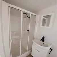 Norvégien moderne voyage homme confortable conteneur en gros bois journal préfabriqué petite maison roues remorque Villa Application