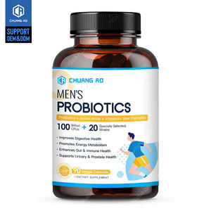 OEM 남성 소화 건강 효소 톱 Palmetto 크랜베리 내장 면역 전립선 비뇨기 건강에 대한 Prebioitc 캡슐 - Product Image 1