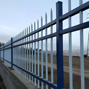 Valla de acero galvanizado Cercado de piquete de metal galvanizado para Sistema de Protección de Privacidad de patio de jardín - Product Image 4