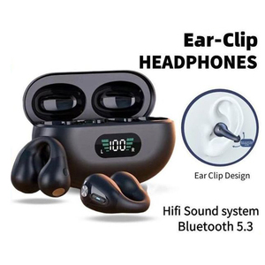 Écouteurs sportifs Q80 <span class=keywords><strong>à</strong></span> conduction aérienne avec certificat CE FCC personnalisé, affichage LED, Bluetooth sans fil, écouteurs intra-auriculaires Hifi - Product Image 2