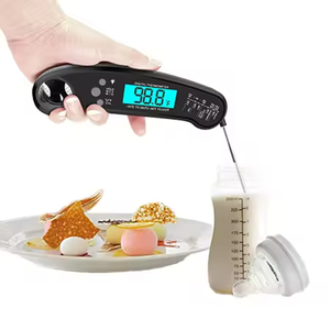 Thermomètre numérique pour aliments, directement de l'usine, en plastique pliable, pour four de cuisine et barbecue - Product Image 1