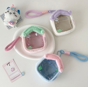 Bolsa <span class=keywords><strong>de</strong></span> Peluche <span class=keywords><strong>de</strong></span> Dibujos Animados Ecológica y Adorable para Guardar Muñecas <span class=keywords><strong>de</strong></span> Anime y Figuras <span class=keywords><strong>de</strong></span> Acción, Bolsa Colgante para Muñecas y Cartera, Regalos <span class=keywords><strong>de</strong></span> Bienvenida - Product Image 4