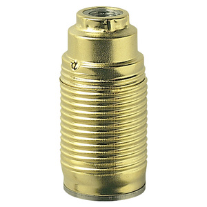 Douille de lampe E14 M10x1 en laiton, filetage 2,8 cm de longueur - Product Image 1