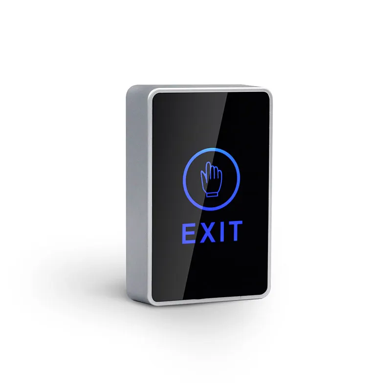 Deuruitgang Drukknop Ontgrendeling Schakelaar Touchscreen Exit Knop Voor Toegangscontrole Systeem