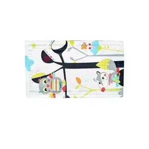 Alfombrilla de Baño Antideslizante Extra Larga para Bebés, Alfombrilla de PVC Ecológica para Bañera de Niños con Ventosas Grandes, Diseño Moderno con Estampado de Animales - Product Image 2
