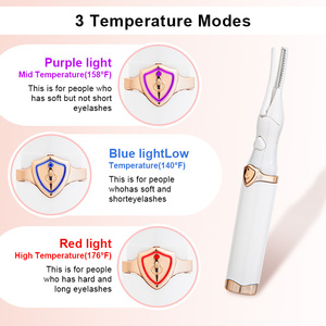 Rizador de Pestañas Eléctrico 3D Compacto Recargable por USB para un Planchado Natural y Duradero, Clip Rizador de Pestañas para Chicas - Product Image 3
