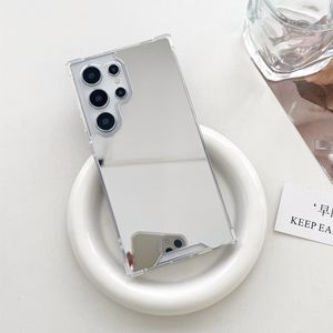 Funda de Lujo para <span class=keywords><strong>Samsung</strong></span> Galaxy S26 Ultra con Espejo, Electrochapada, para Chicas y Mujeres, Maquillaje, Protección contra Impactos en las Esquinas, Funda para Teléfono Móvil S24 S25 <span class=keywords><strong>FE</strong></span> - Product Image 2