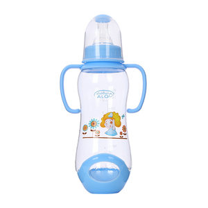 Bouteille d'alimentation en plastique de qualité alimentaire <span class=keywords><strong>9</strong></span> oz 260 ml Bouteilles d'alimentation pour bébé avec poignée - Product Image 4