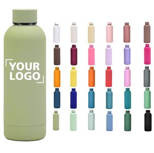 Custom Logo Double Wall Vacuum <b>Insulated</b> Sports <b>Flask</b> Temperature Display 350ml 500ml 750ml Small Mouth Stainless Steel Travel - Product Image 2