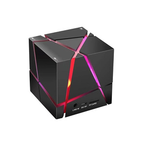 <span class=keywords><strong>Cubo</strong></span> <span class=keywords><strong>di</strong></span> <span class=keywords><strong>Rubik</strong></span> per Altoparlante 5.0 AI Smart Subwoofer Mini Portatile RGB LED Wireless con Inserimento Scheda, Regalo Creativo <span class=keywords><strong>di</strong></span> Compleanno - Product Image 5