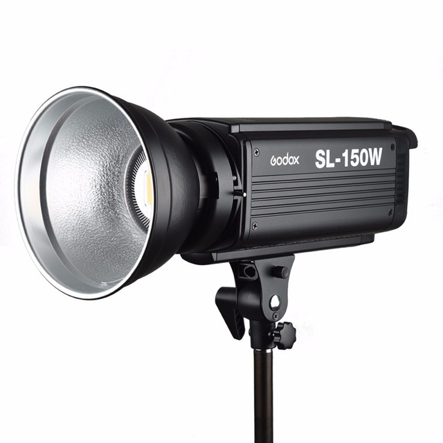 Godox SL-150W 150WS 5600K White Version LCD Panel LED Video Continuous Output Bowens Mount Studio Light