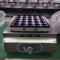 Machine à mini-crêpes électrique REALMAX en acier inoxydable antiadhésive, pour 25 mini-crêpes, idéale pour la préparation alimentaire