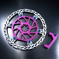 Pour Surron Light Bee avec support d'adaptateur d'étrier et ensemble de disque de frein flottant pour moto tout-terrain électrique, pièces de rechange