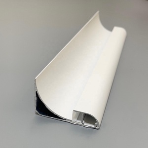 Profilé LED en aluminium sans rainures pour éclairage de plinthe, idéal pour la décoration lumineuse moderne de cuisines, salons et chambres, durable - Product Image 4