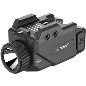 Lampe torche tactique MSH Combo GM-1085D rechargeable par USB, lampe de chasse multifonctionnelle en polymère, grossissement 6X, sécurité - Product Image 2