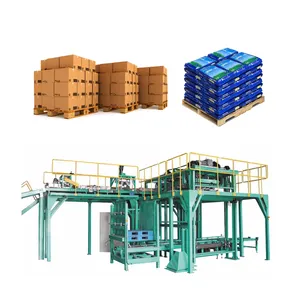 Factory Automatic Robot system stacking Machine good price Automatic Pallet Stacking line