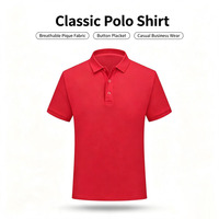 Packs de polos pour hommes en coton, col classique, manches courtes, légers, respirants, couleur unie, pour uniformes d'entreprise