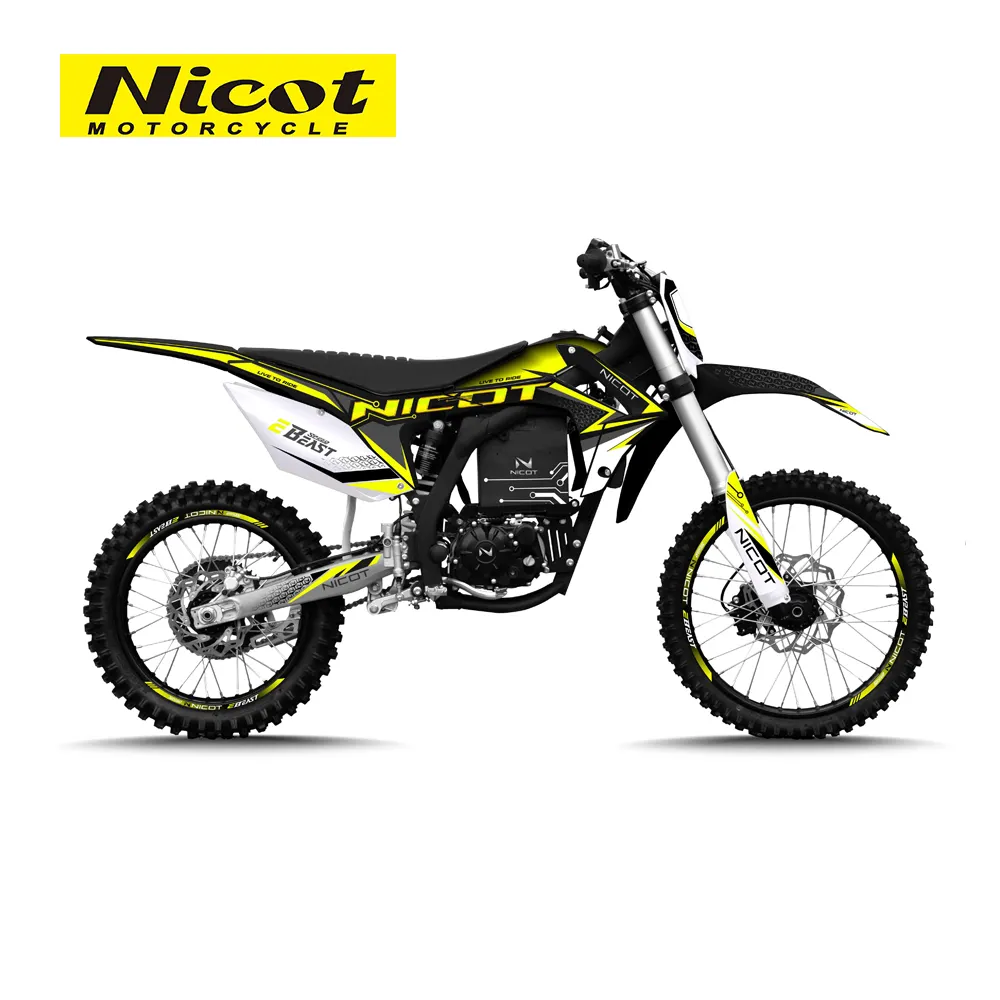 Nicot Moto eBeast süper güç 12kw elektrikli bisiklet motosiklet scooter spor motosiklet yetişkin için