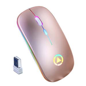 Ratón inalámbrico para videojuegos, receptor USB de 2,4 GHz, 1600DPI, superfino, <span class=keywords><strong>barato</strong></span>, para <span class=keywords><strong>PC</strong></span> y portátil - Product Image 4
