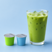 Capsules de café matcha non sucré, dosettes de thé vert pur, expresso, portions individuelles compatibles avec les machines, approvisionnement en vrac