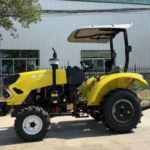 Mini Tractor de construcción 4WD, componente de Motor de núcleo de 60hp, tipo de rueda con motor Weichai y engranaje para uso agrícola - Product Image 1