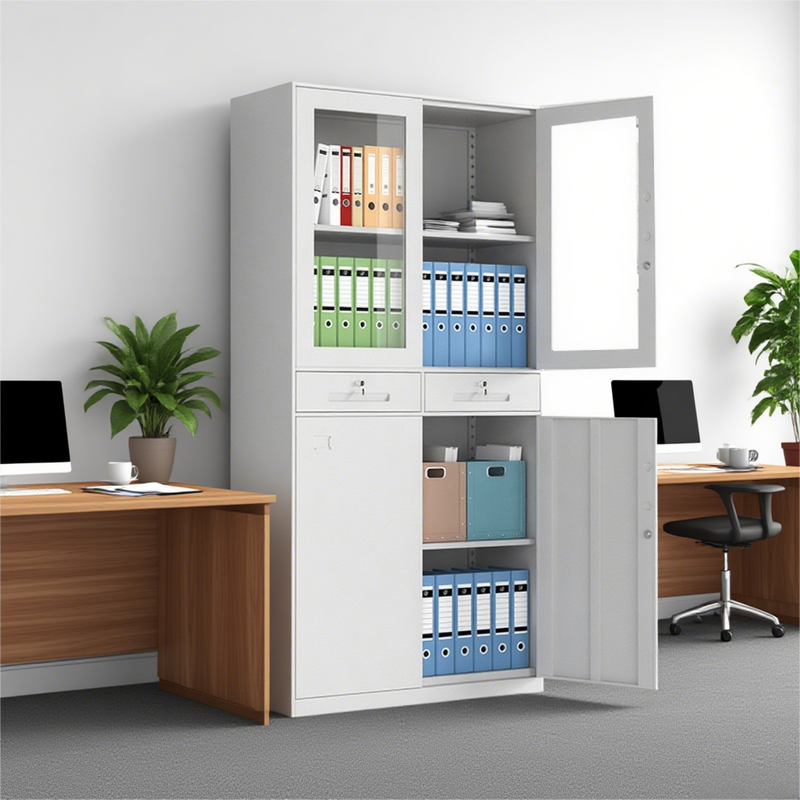 4 Tier Steel Office File Cabinets