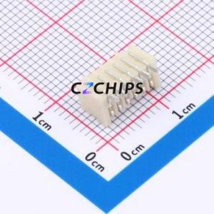 HC-ZE1.5-6PWT Wire-to-Board Pin Header SMD,P=1.5mm,Horizontal Mount Connector 1x6P 1.5mm Horizontal Mount 6P - Product Image 2