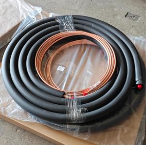 Set di <span class=keywords><strong>tubi</strong></span> in <span class=keywords><strong>rame</strong></span> per sistemi HVAC, tubazioni in <span class=keywords><strong>rame</strong></span> 99,99% puro, diametri 3/8, 3/4, 7/8 pollici, <span class=keywords><strong>tubi</strong></span> in <span class=keywords><strong>rame</strong></span> con isolamento selezionato - Product Image 4