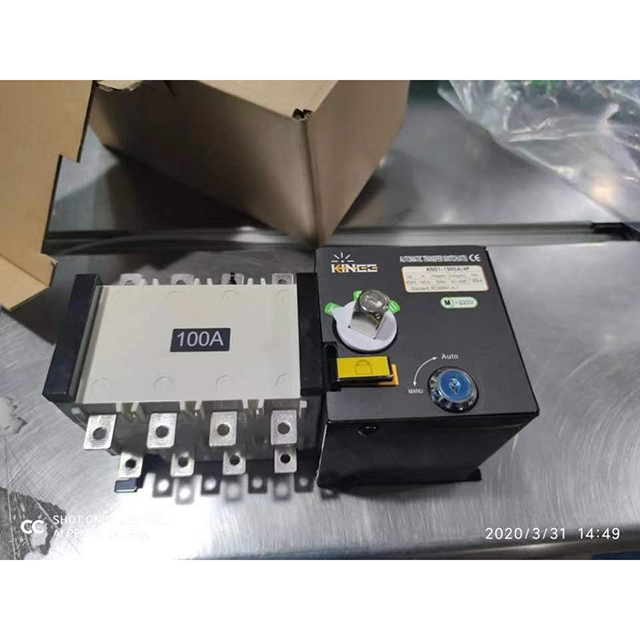 100 Amp Manual Automatic Transfer Switch Ats Mini