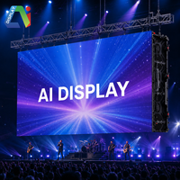 Pantalla LED de Alquiler AI Display P1.9 P2.6 P3.9 para Festivales de Música y Ascensores, Alto Brillo, Resistente a la Intemperie IP65, Garantía de 2 Años