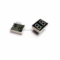 Ultra Bright 0.5 Inch 2 Digits Yellow Green 7 Segment Led Display Digital Tube Common Cathode Anode for Arduino Diy Project