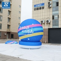 Ballon publicitaire gonflable personnalisé pour la promotion d'événements commerciaux et la décoration de sites touristiques