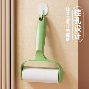 <b>Lint</b> <b>Roller</b> With Tear Off Brush Strong Adhesive For Pets Hair Removal 2024 New Color - Product Image 2