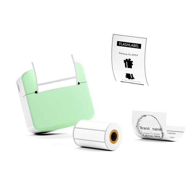 FT206 Factory Custom Compact Mini Label Printer Sticker Thermal Sticker Printer Wireless Pocket Label Maker