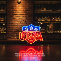 Enseigne néon LED étanche de haute qualité, logo personnalisé pour la décoration murale des boutiques, cafés et clubs