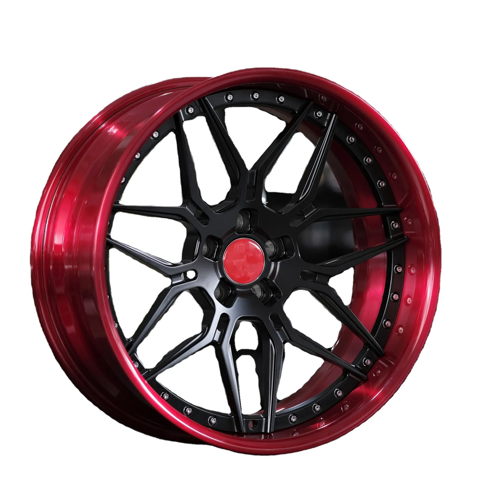 Vossen 20 inç SUV satış sonrası kademeli Off Road alaşım araba jantları Velg Mobil 6 pabuçları 6 delik 20x9 PCD 6x139.7 4x4 Offroad tekerlekler