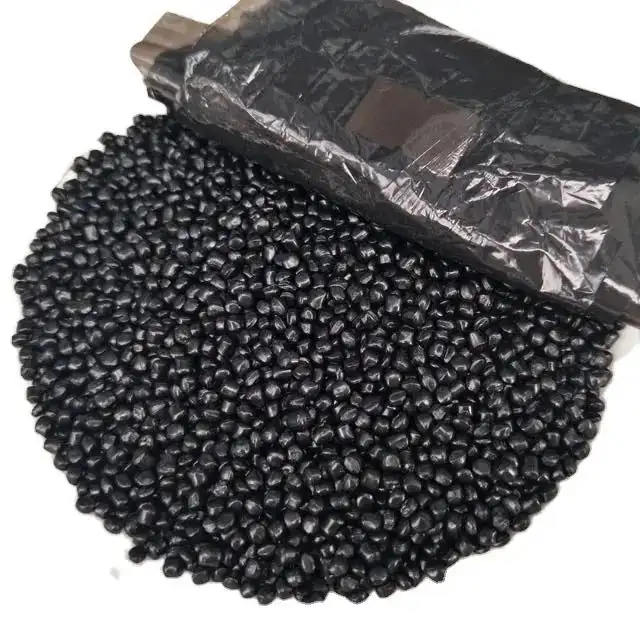 Noir de carbone 10%-50% Fabricants de mélanges maîtres en plastique noir pour le soufflage de film