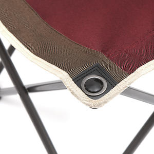 Silla Plegable Portátil para Acampar al Aire Libre, Banco Plegable para Pesca, Silla de Playa con Tubo de Hierro Reforzado - Product Image 2