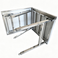 Table de travail pliable en acier inoxydable 304 pour stand de marché et restauration – Table pliante en acier inoxydable