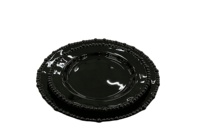 Assiette Ronde Moderne Écologique Incassable 100% Mélamine 2026 pour Restaurant, Hôtel, Mariage, Vaisselle de Table Domestique