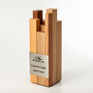 Pilar <span class=keywords><strong>de</strong></span> madera exquisito Noble con placa <span class=keywords><strong>de</strong></span> Metal logotipo personalizado regalo <span class=keywords><strong>de</strong></span> negocios Placa <span class=keywords><strong>de</strong></span> premios <span class=keywords><strong>de</strong></span> trofeo <span class=keywords><strong>de</strong></span> logro deportivo - Product Image 1