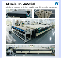 Zebra-Jalousien Stoff-Schneidetisch Automatischer CNC-Vibrationsmesser Kreisschneider CE für Rollos und Zip-Screen-Produktion