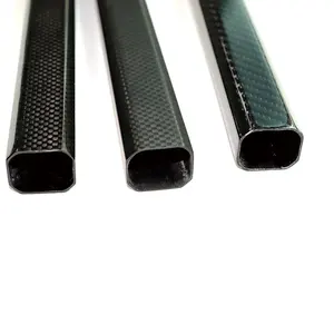 Atacado OEM Custom carbon fiber pipe personalizado tubo de fibra de carbono